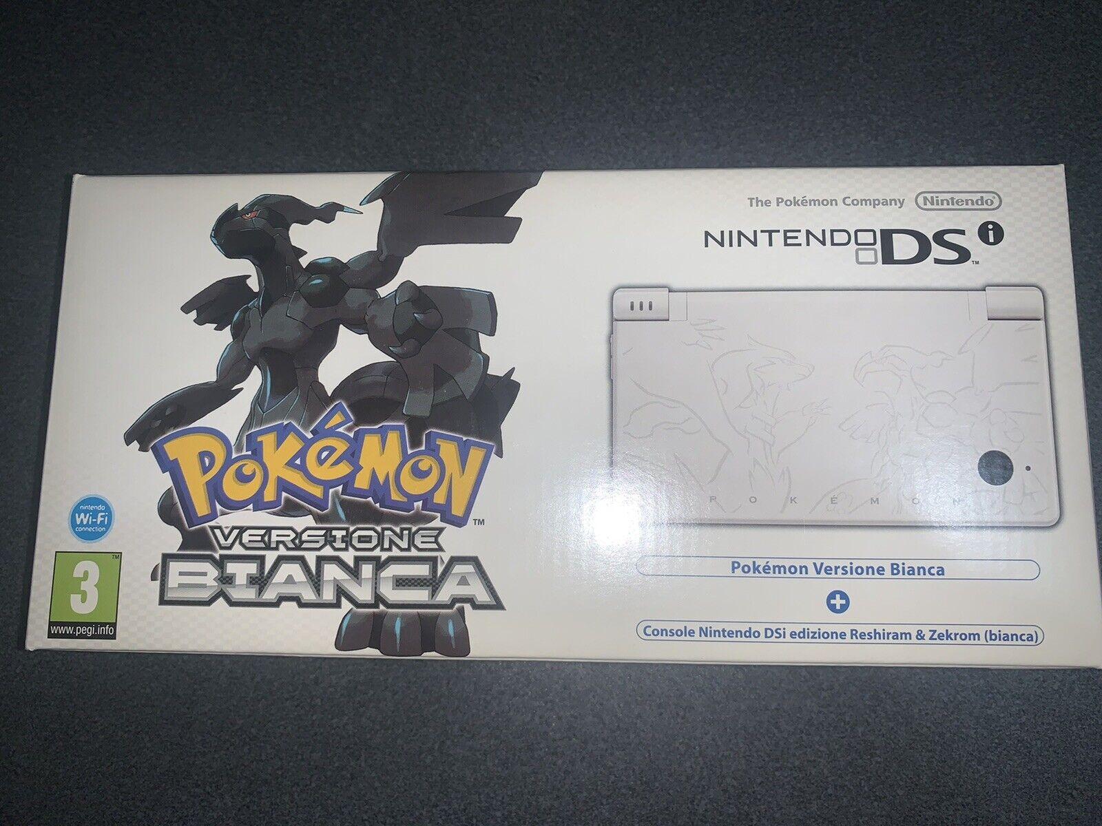 Pokemon White Nintendo DSi System