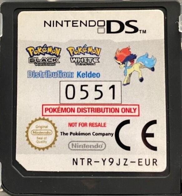 Pokemon [Not for Resale Keldeo]