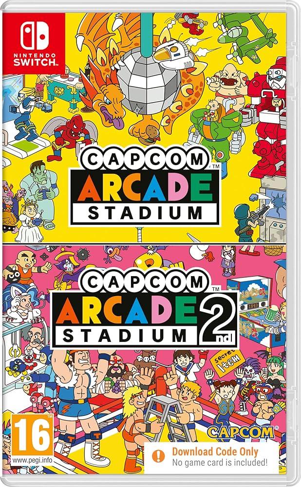 Capcom Arcade Stadium Bundle [Code In Box]