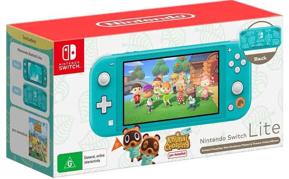 Nintendo Switch Lite [Animal Crossing: New Horizons Timmy & Tommy's Aloha Edition]