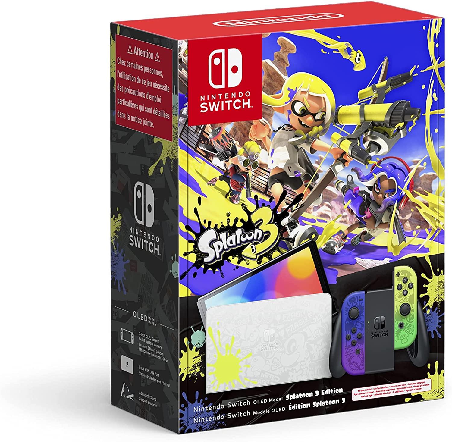 Nintendo Switch OLED Splatoon 3 Edition