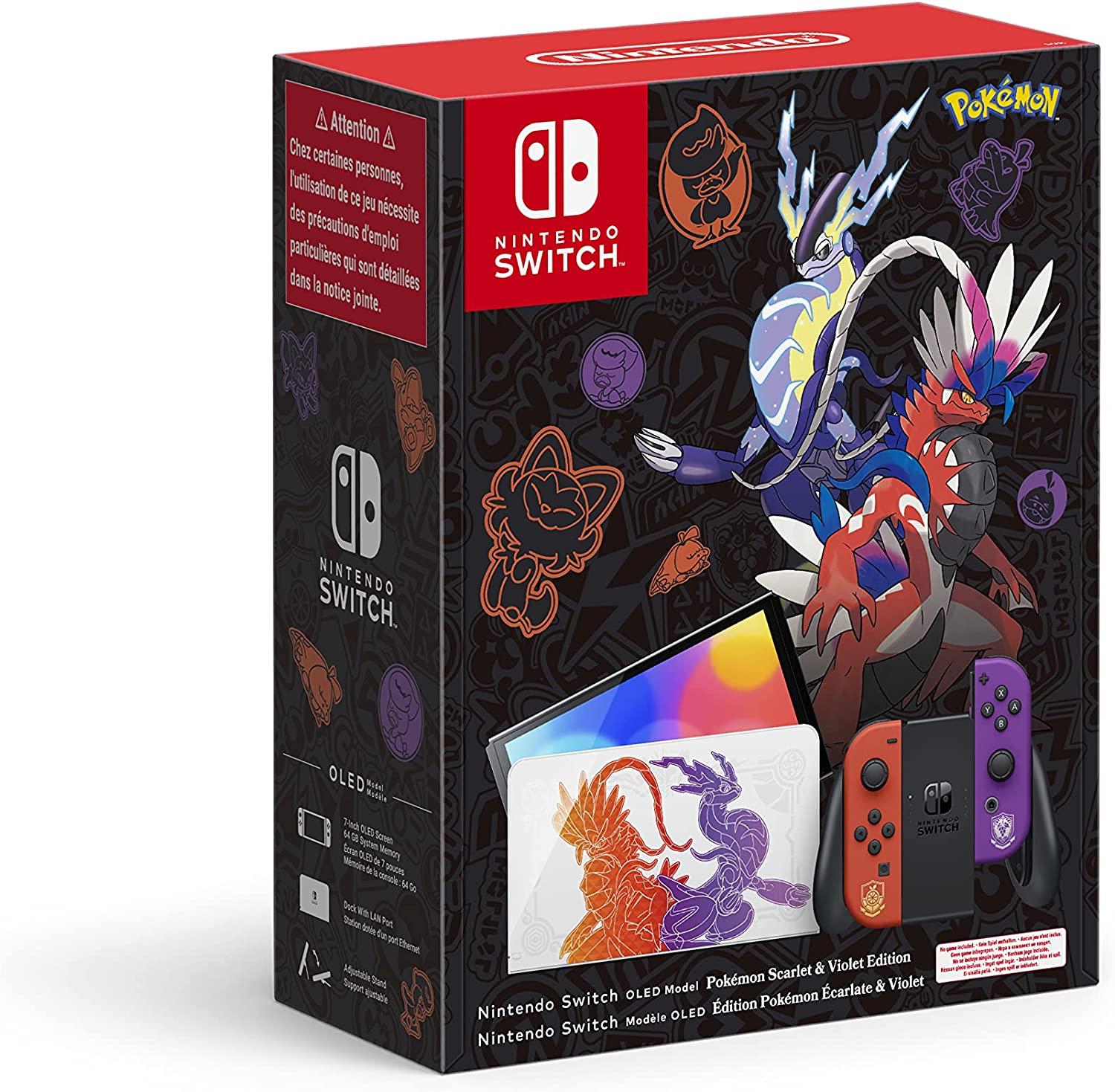 Nintendo Switch OLED [Pokemon Scarlet & Violet Edition]