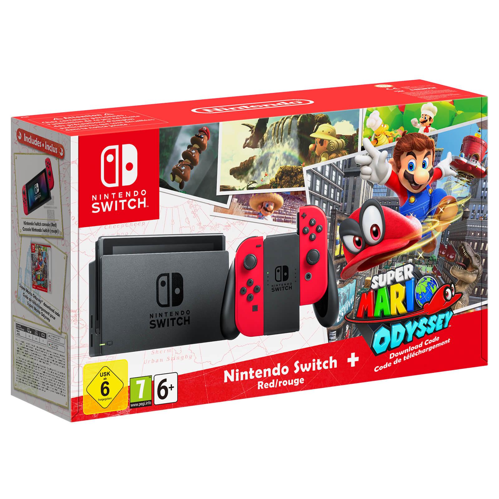 Nintendo Switch Super Mario Odyssey Bundle