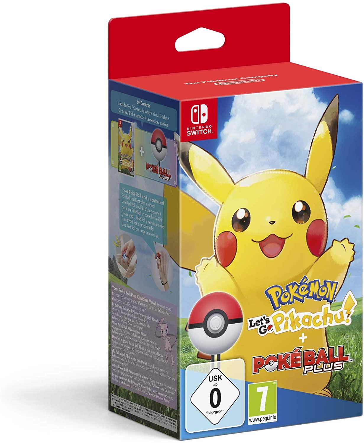 Pokemon Let's Go Pikachu [Poke Ball Plus Bundle]