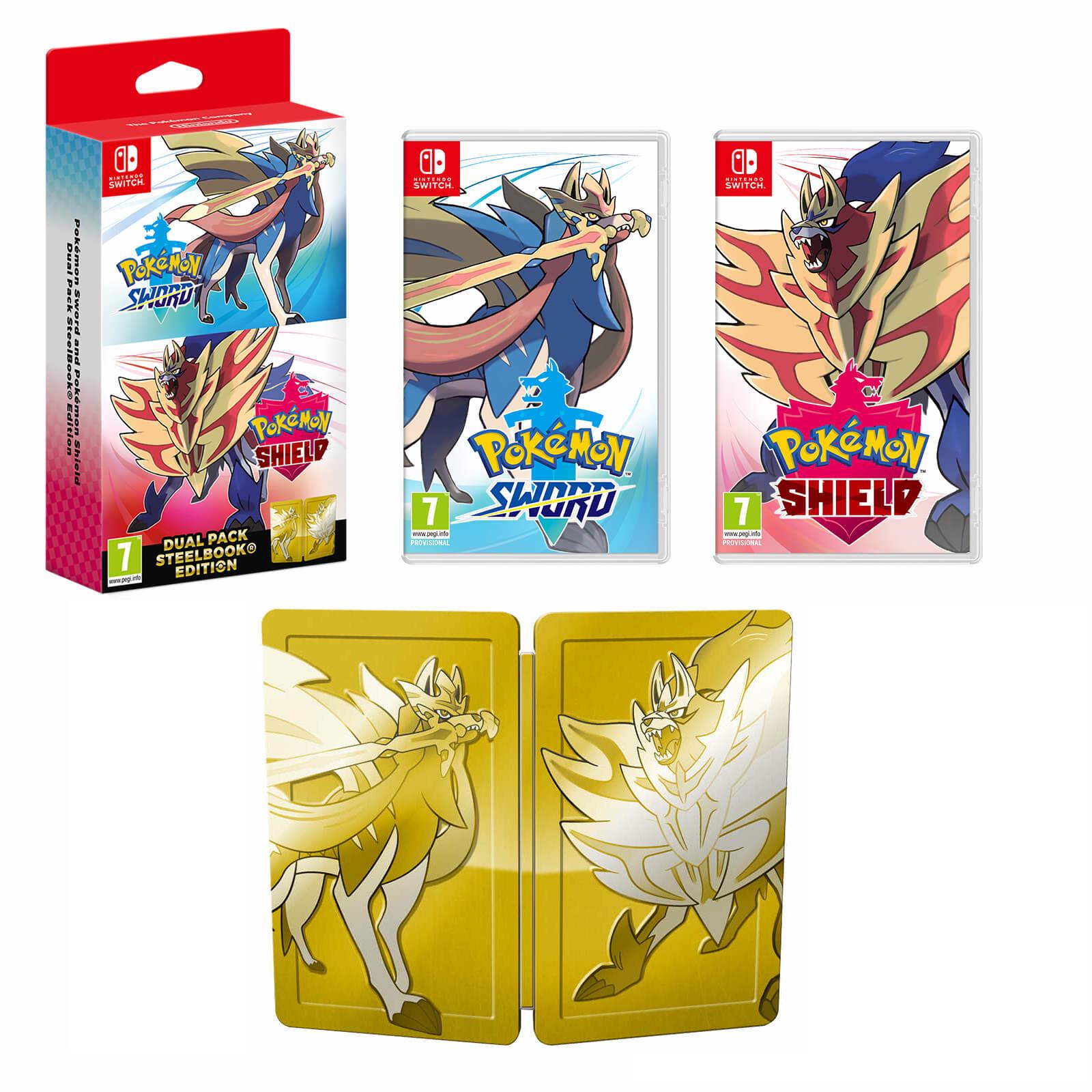 Pokemon Sword And Shield Dual Pack [Steelbook Edition]