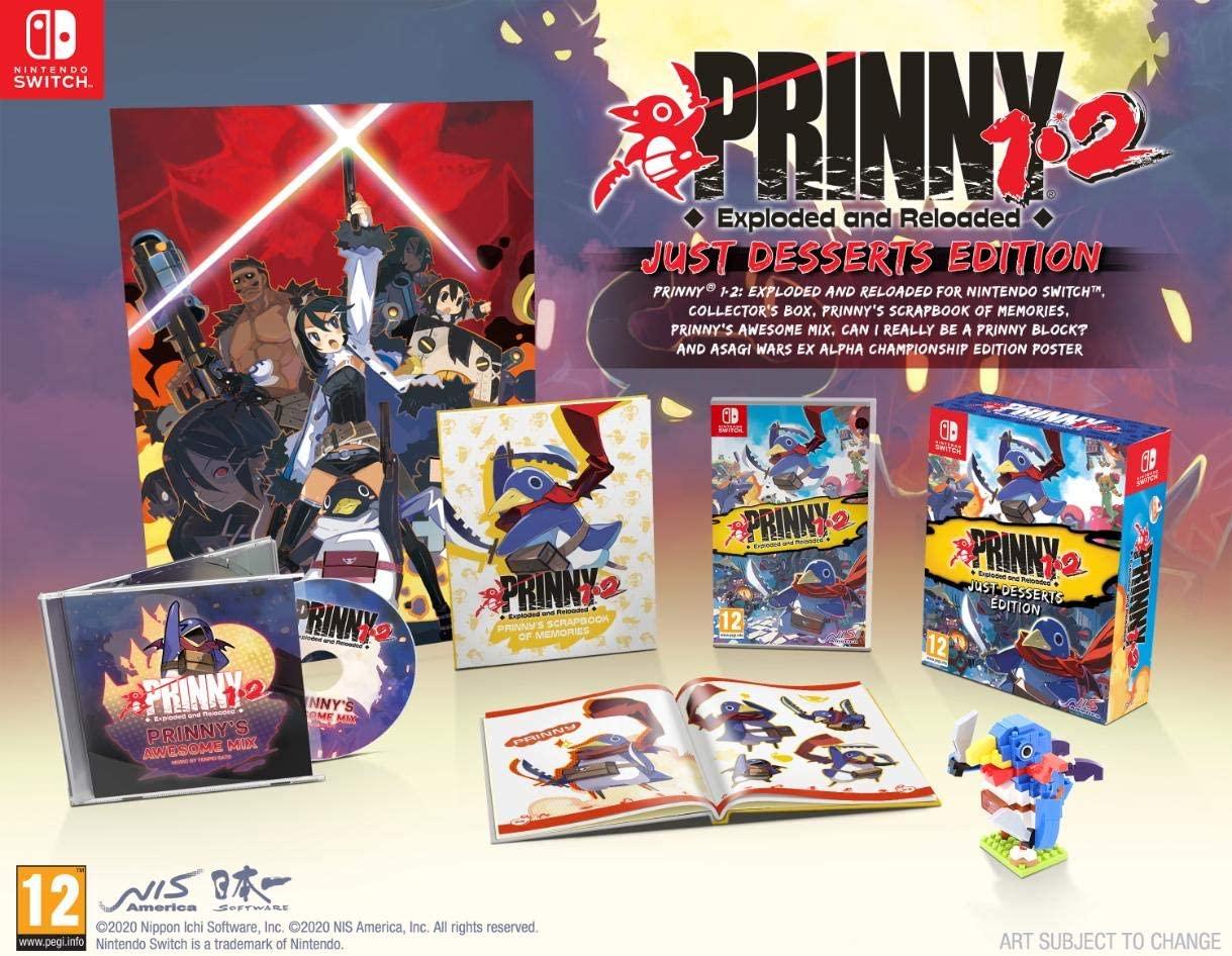 Prinny 1+2 Exploded and Reloaded Just Desserts Edition