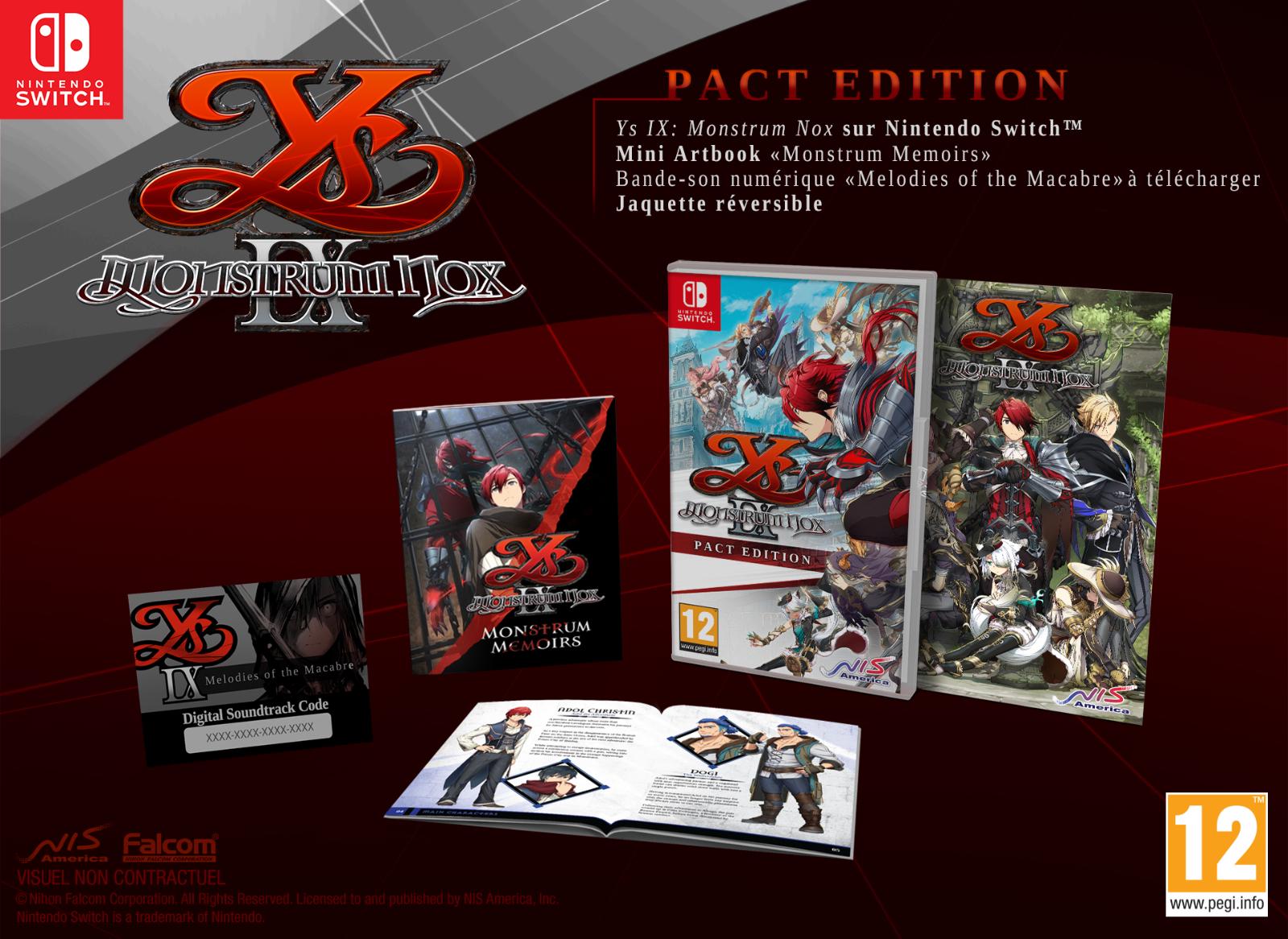 Ys IX: Monstrum Nox [Pact Edition]