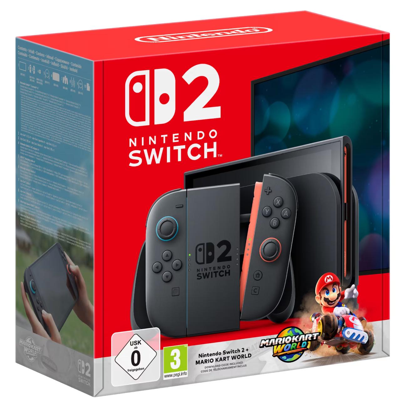 Nintendo Switch 2 Console [Mario Kart World Bundle]