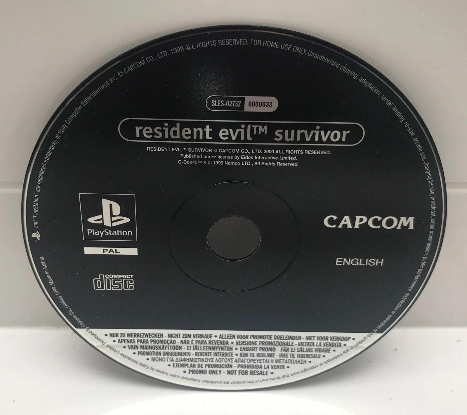 Resident Evil Survivor [Not For Resale]