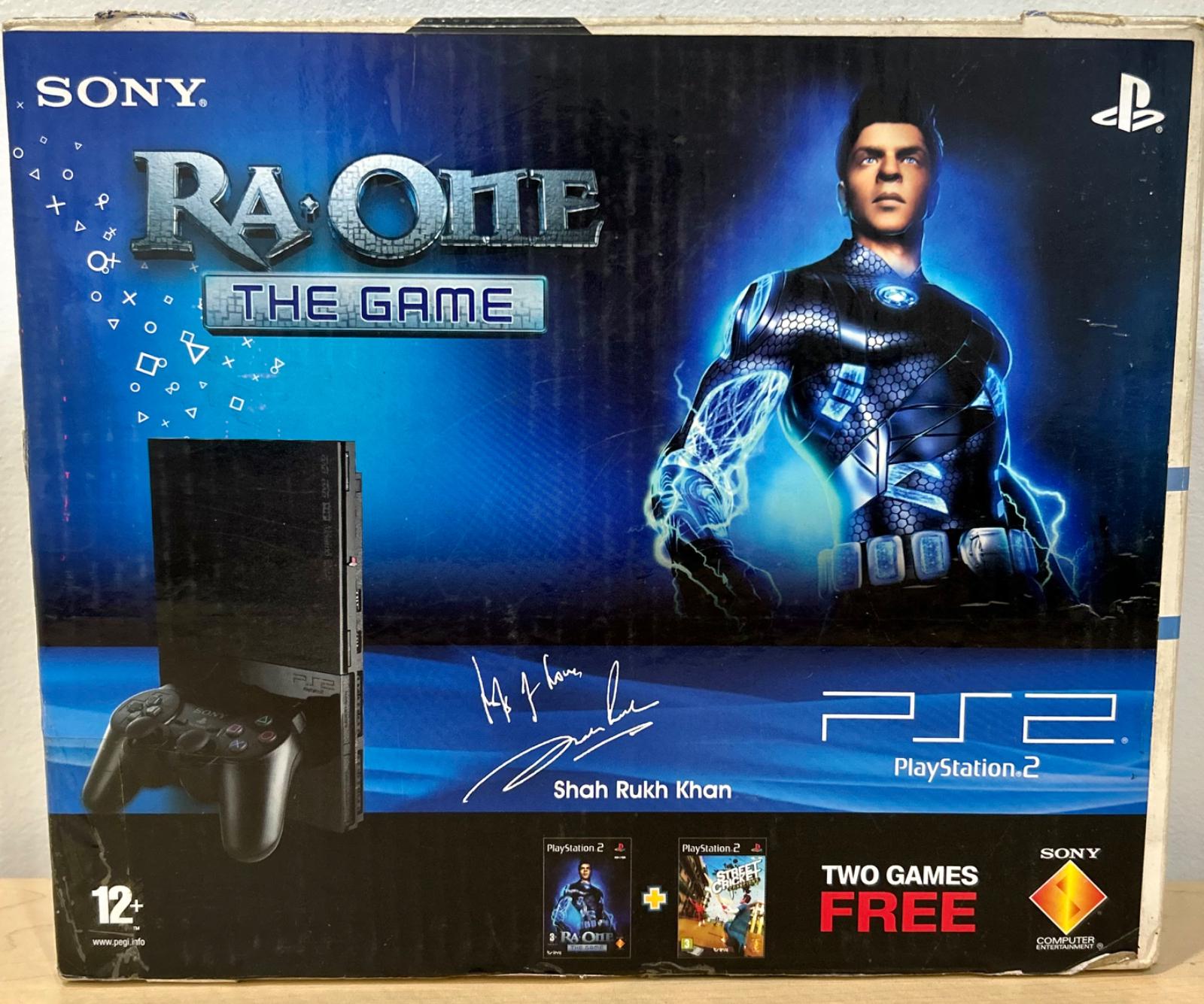 PlayStation 2 Slim [Ra One: The Game Bundle]