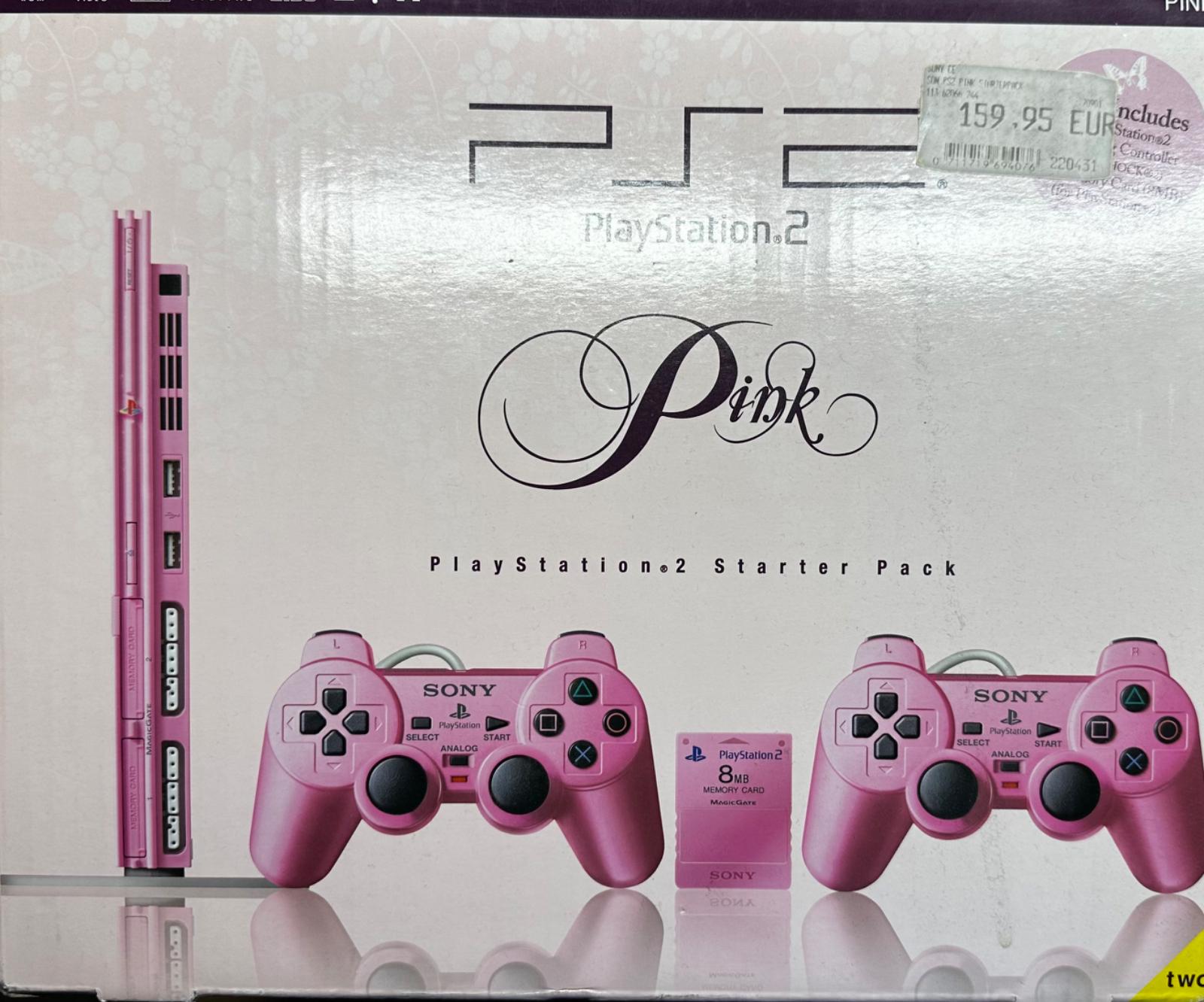 Playstation 2 Slim Starter Pack [Pink]