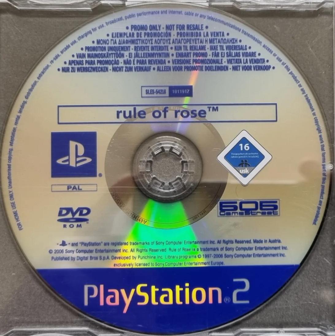Rule Of Rose [Not For Resale]