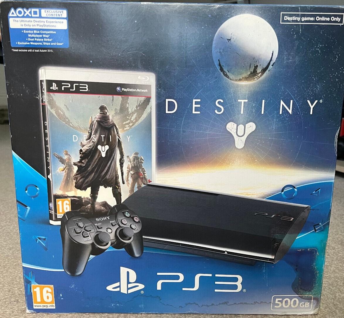 Playstation 3 500GB Destiny Bundle