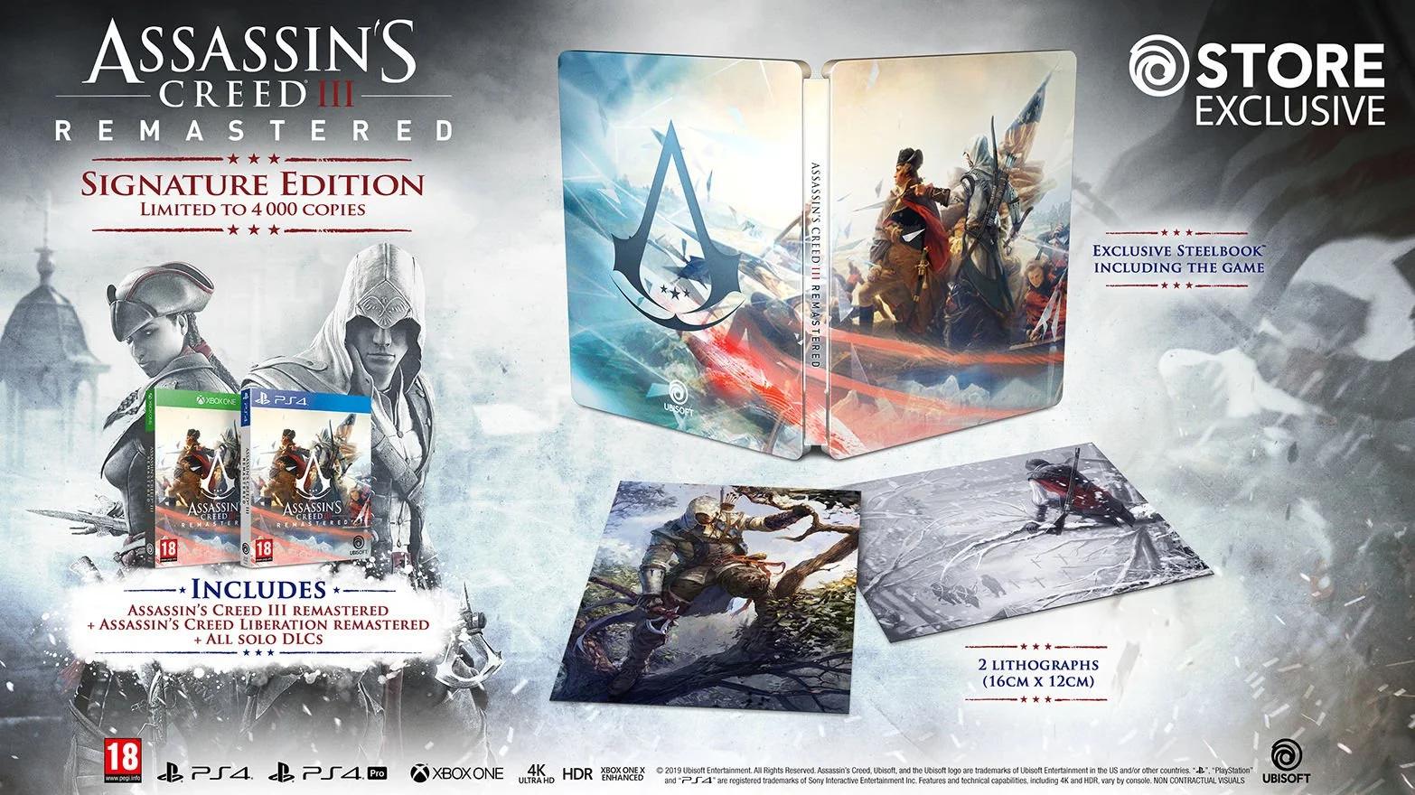 Assassin's Creed III Remastered [Signature Edition]