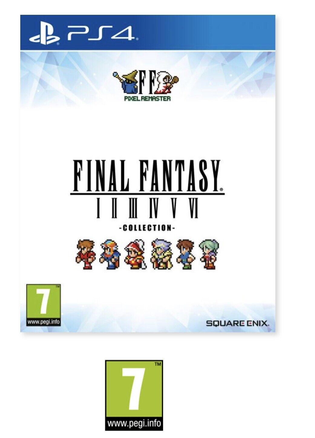 Final Fantasy I-VI Collection Pixel Remaster