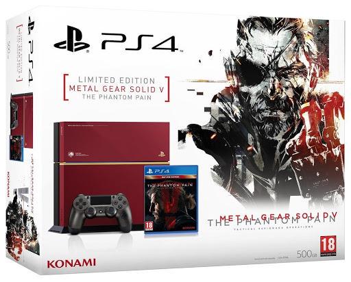 Playstation 4 500GB [Limited Edition Metal Gear Solid V The Phantom Pain]