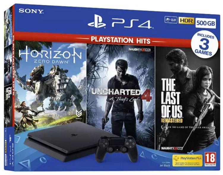 Playstation 4 500GB [Playstation Hits Game Bundle]