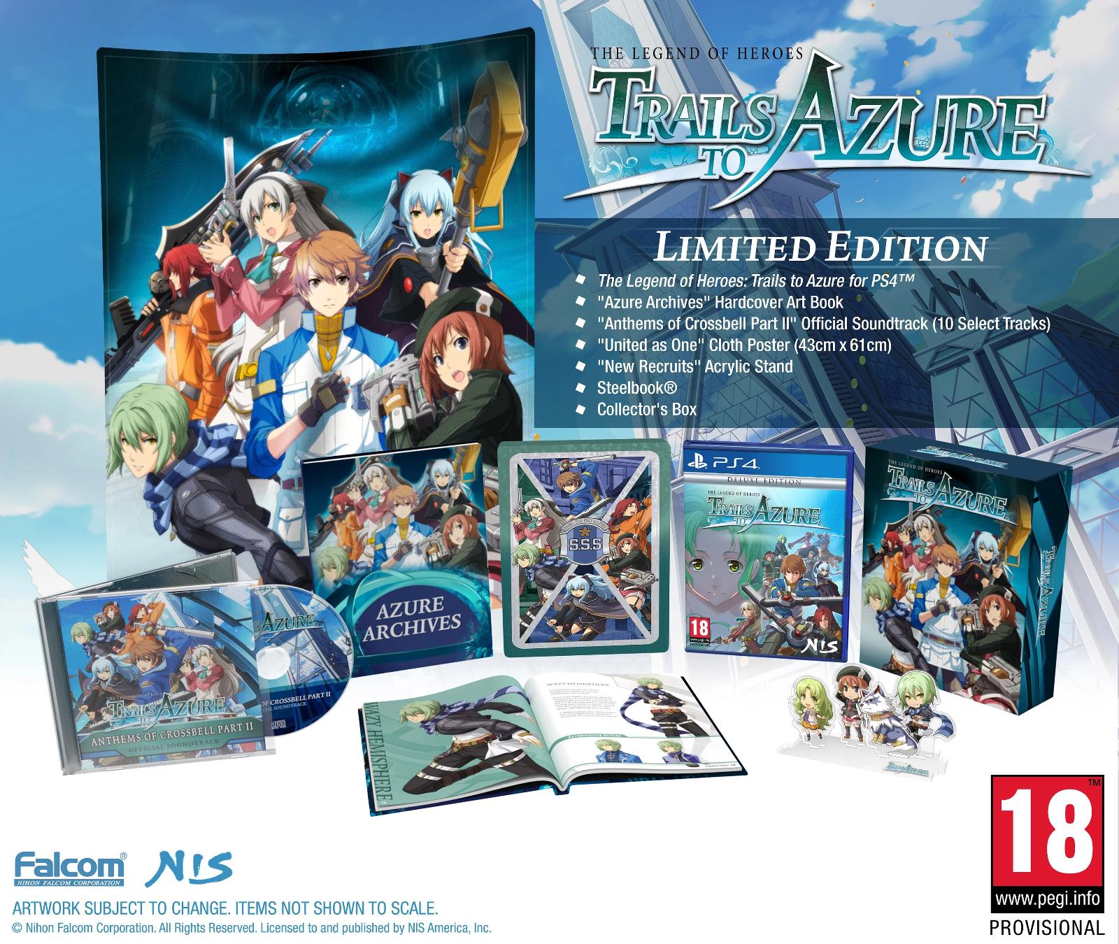The Legend Of Heroes: Trails To Azure [Limited Edition]