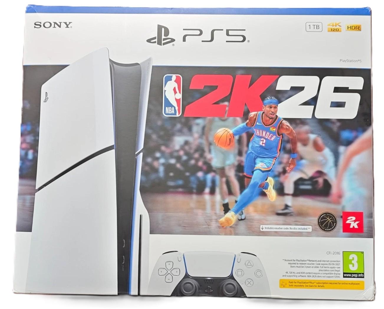 Playstation 5 1TB Console [NBA 2k26 Bundle]
