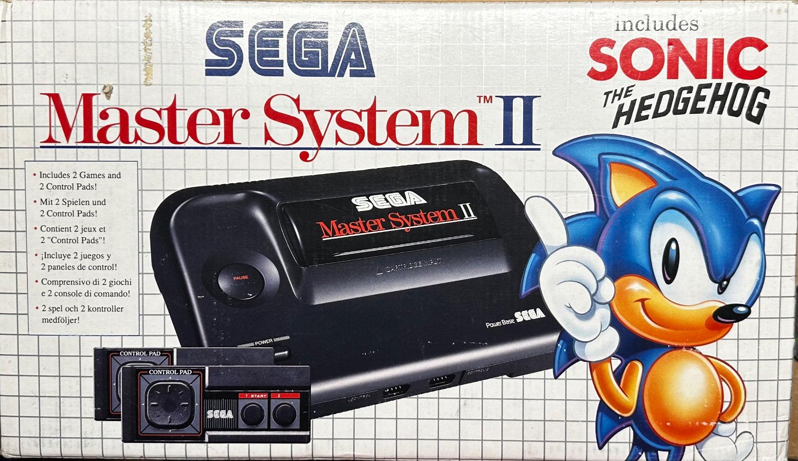 SEGA Master System II [Sonic The Hedgehog Bundle]