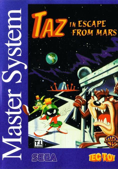 Taz in Escape from Mars