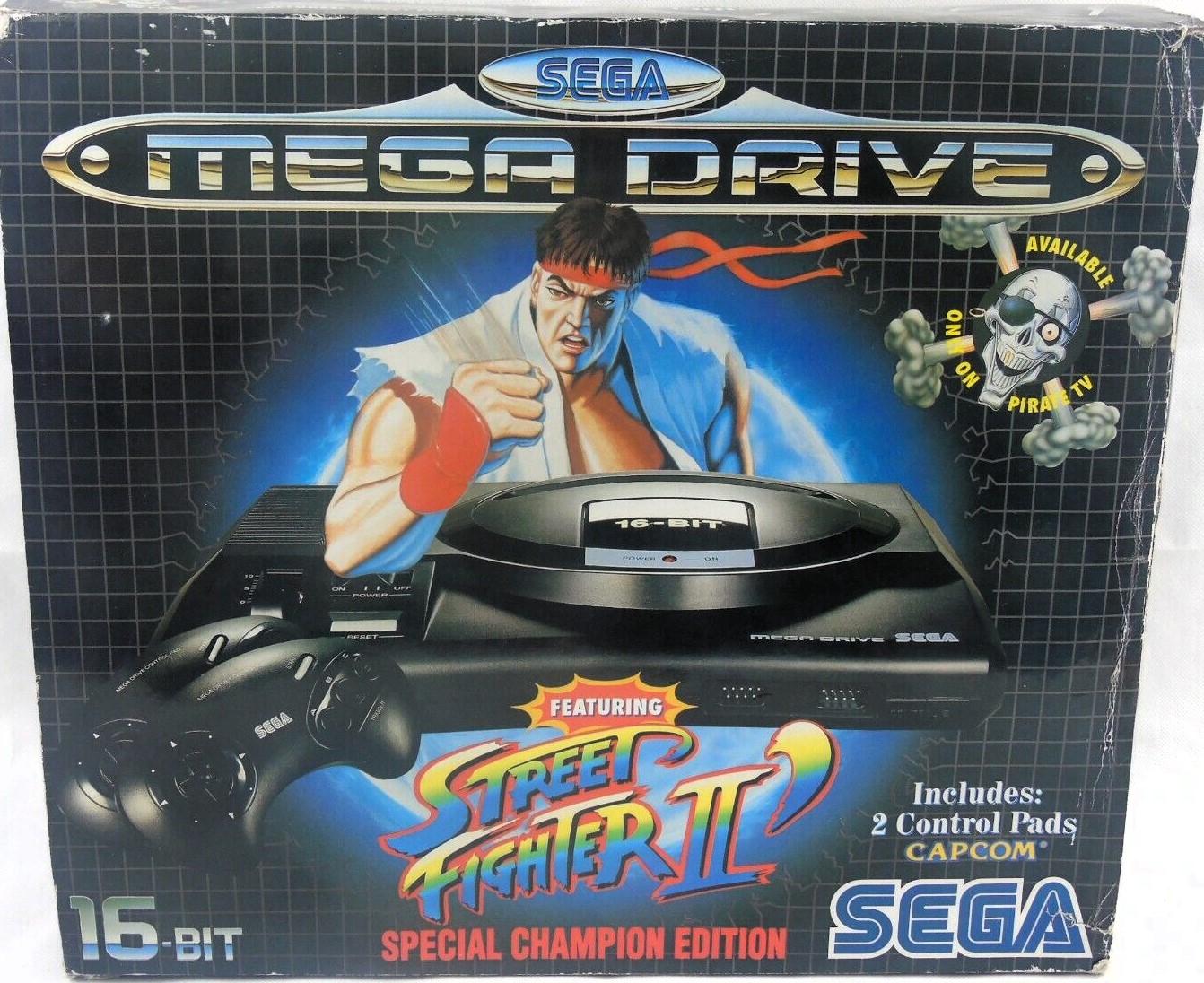 Sega Mega Drive Console [Street Fighter II Bundle]