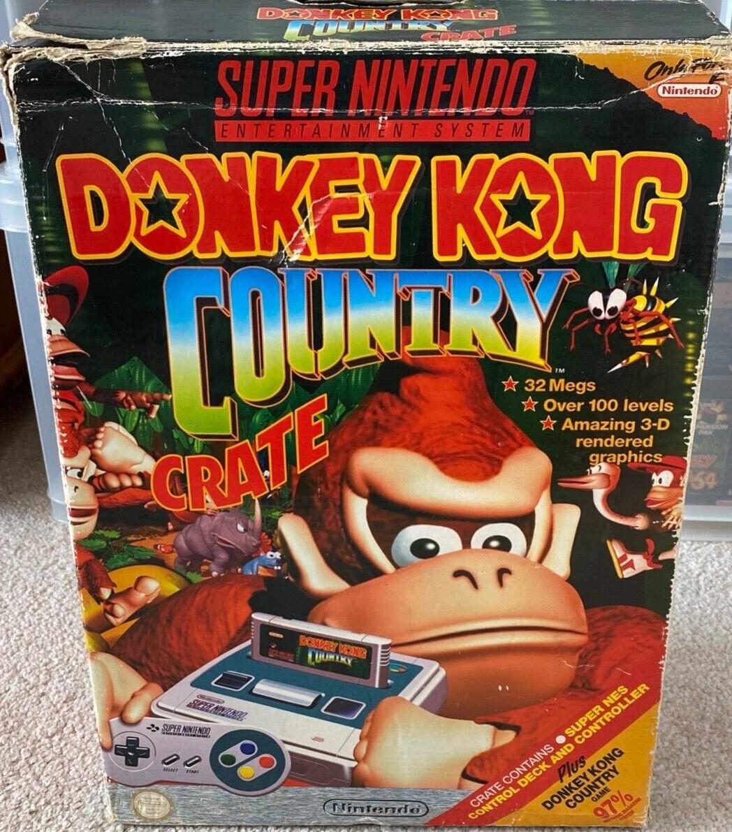 Donkey Kong Country Crate