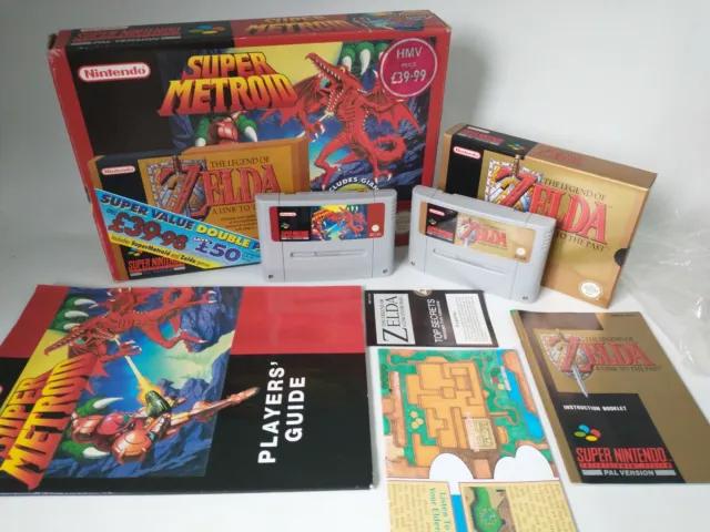 Super Metroid and Zelda: A Link to the Past Double Pack