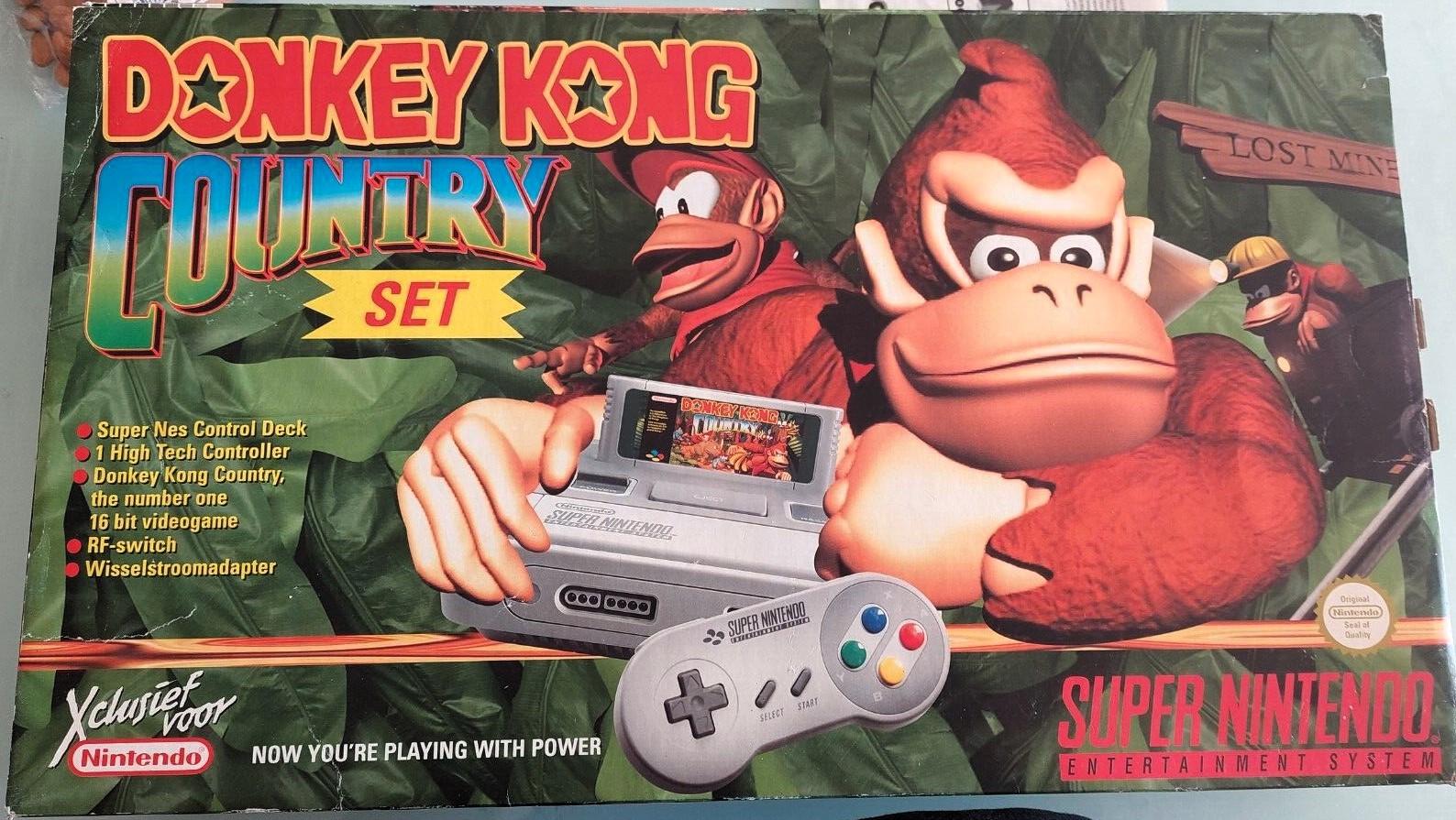Super Nintendo Console [Donkey Kong Country Set]