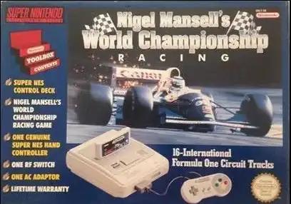 Super Nintendo Console [Nigel Mansell's World Championship Bundle]