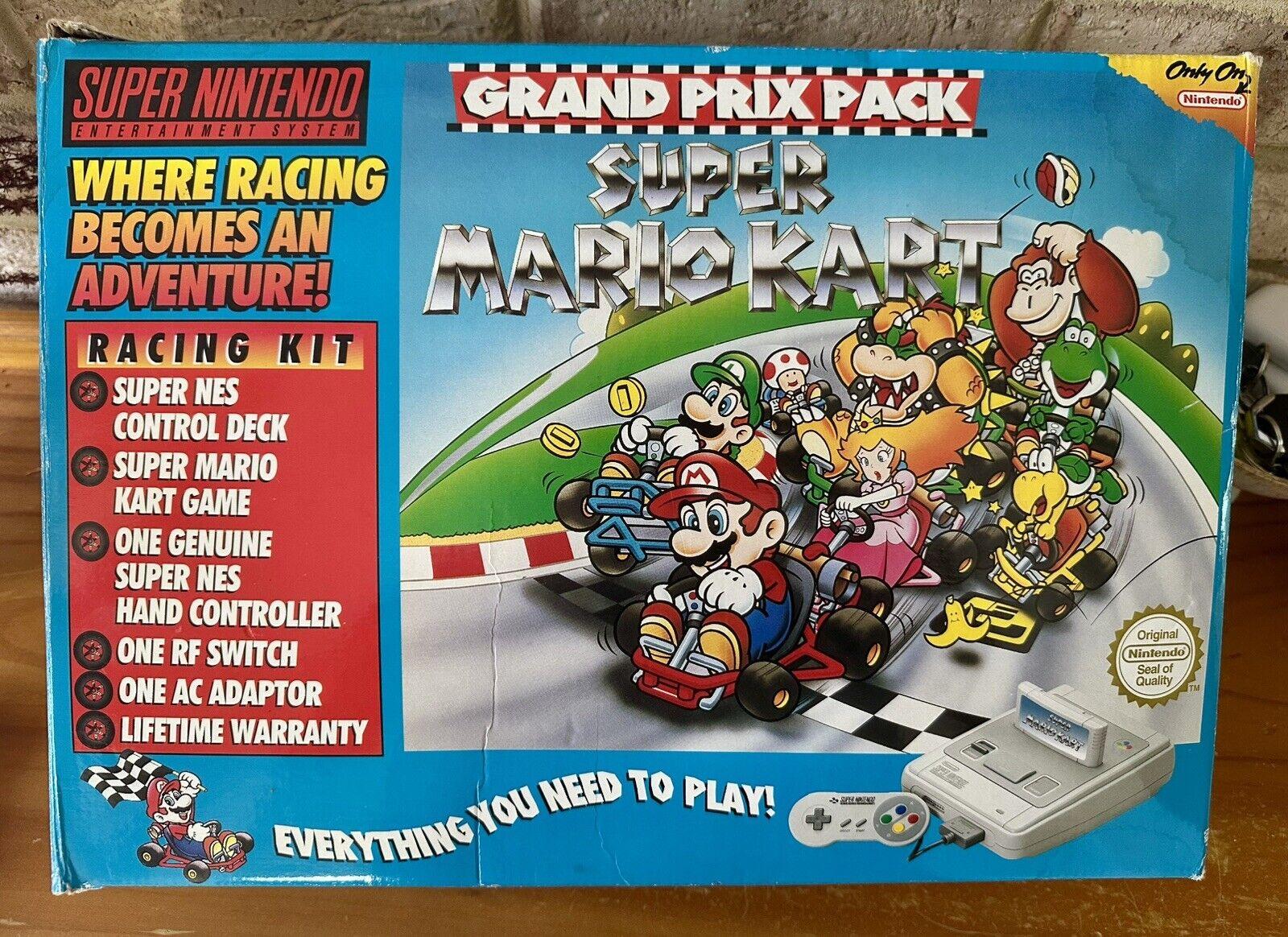 Super Nintendo System [Super Mario Kart Grand Prix Pack]