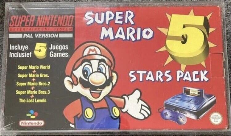 Super Nintendo [Super Mario 5 Stars Pack]