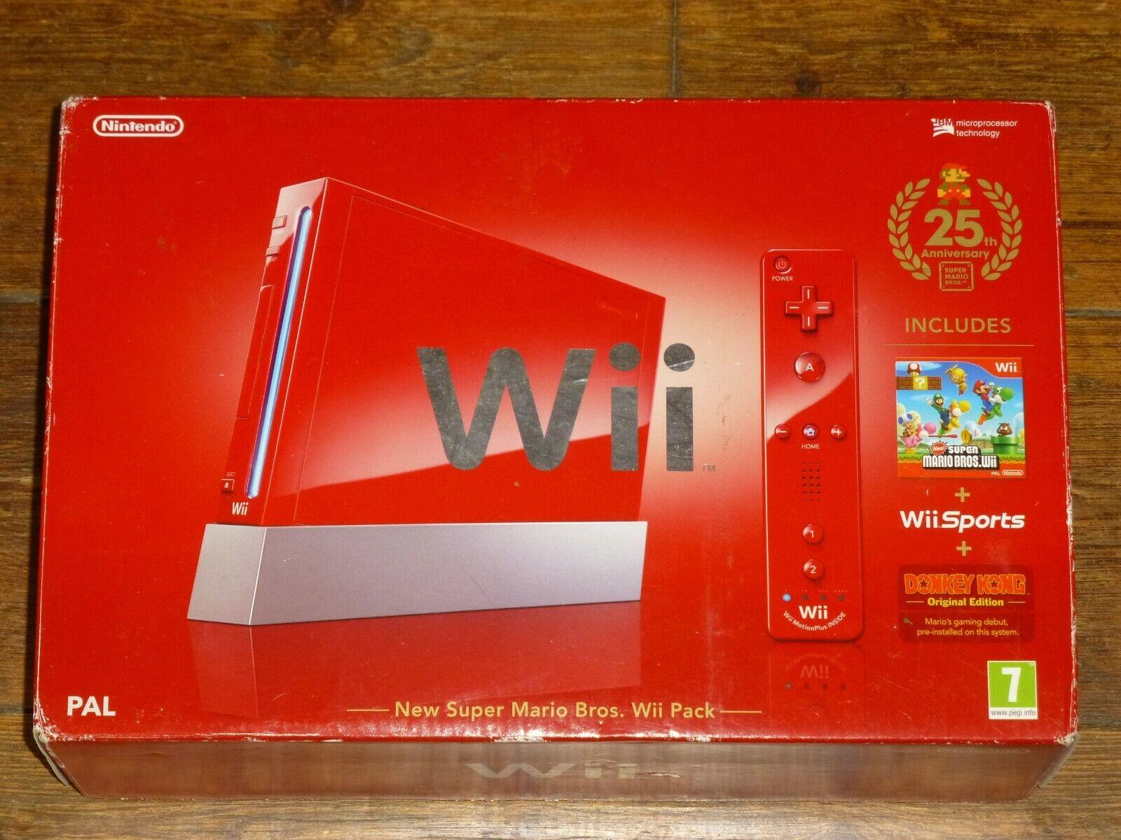 Wii 25th Anniversary Super Mario Bros Limited Edition