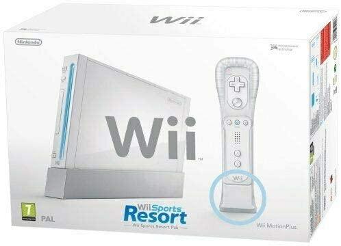 Wii Console White: Wii Sports Resort Edition
