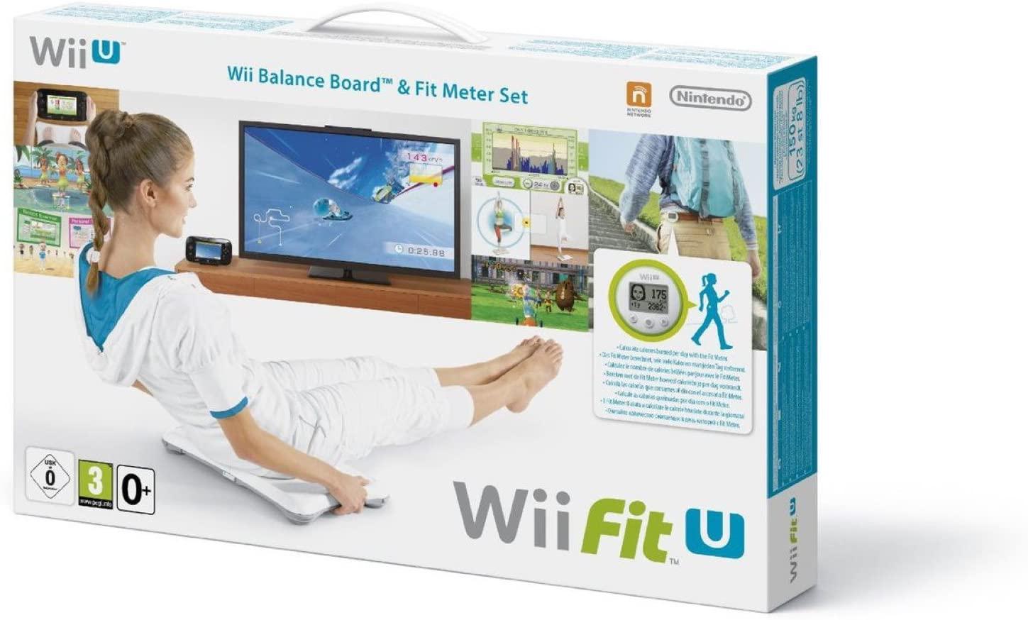 Wii Fit U with Balance Board and Fit Meter