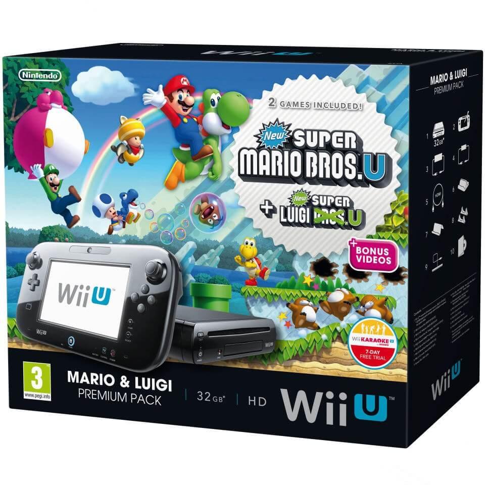 Wii U Console Premium: Mario & Luigi Edition