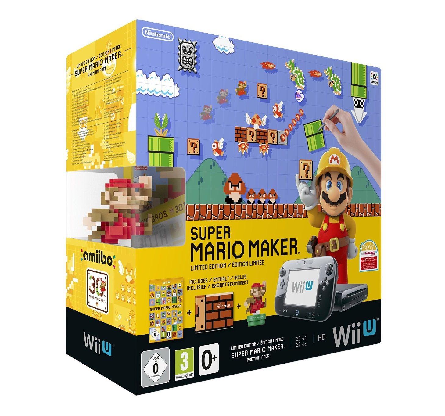Wii U Console Premium: Super Mario Maker Edition