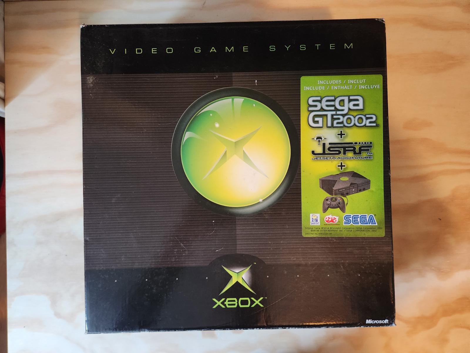 Xbox Sega GT 2002 & JSRF System Bundle