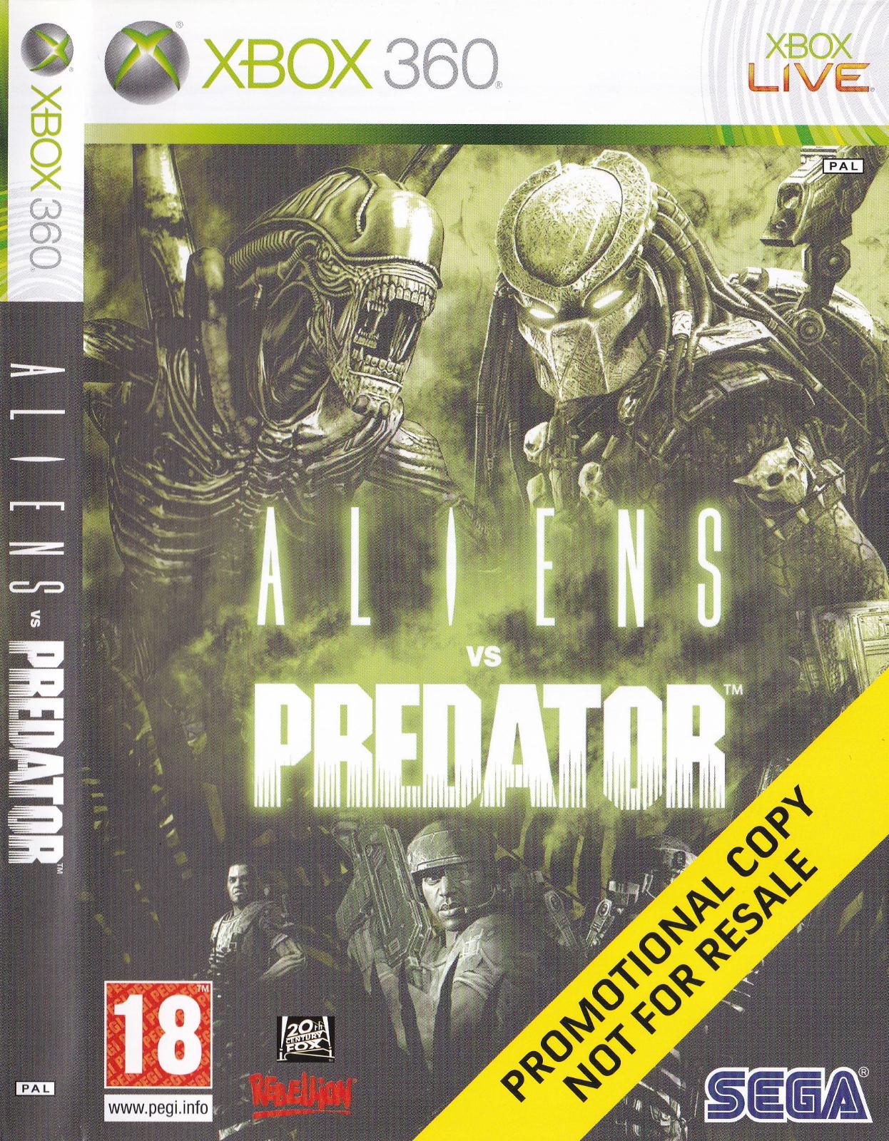 Aliens Vs Predator [Not for Resale]