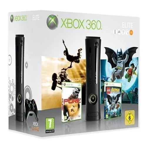 Xbox 360 Elite Console LEGO Batman The Video Game & Pure [Bundle]