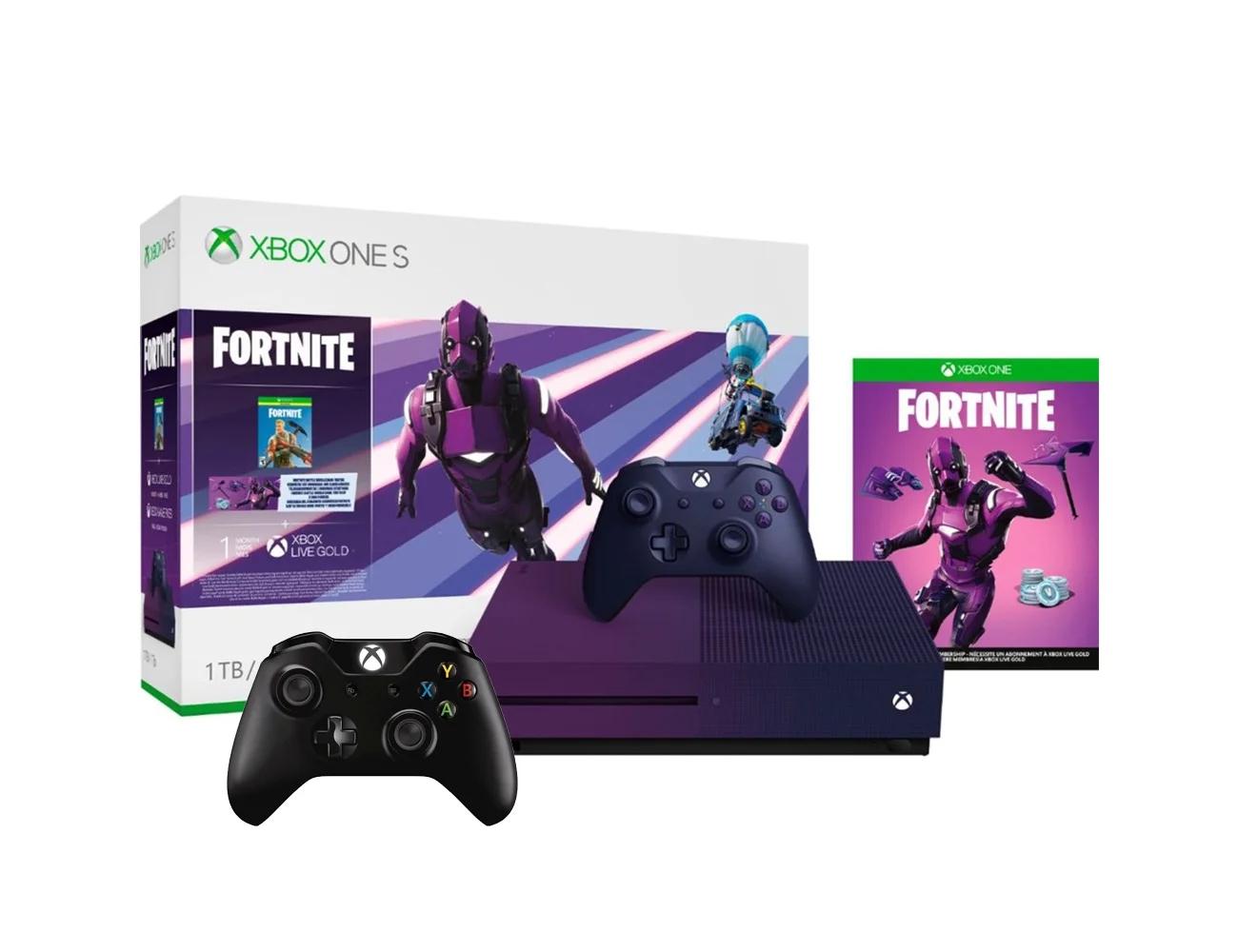 Xbox One S 1 TB Console - Fortnite Battle Royale Special Edition Bundle