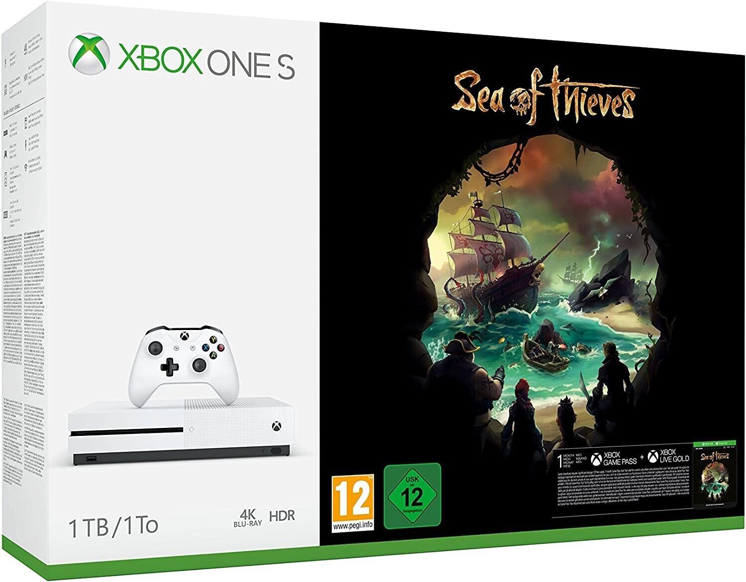 Xbox One S 1TB Console [Sea of Thieves Bundle]