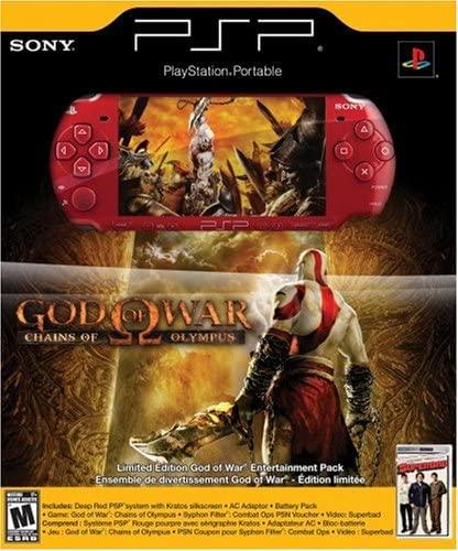 PSP 2000 Limited Edition God of War [Red]