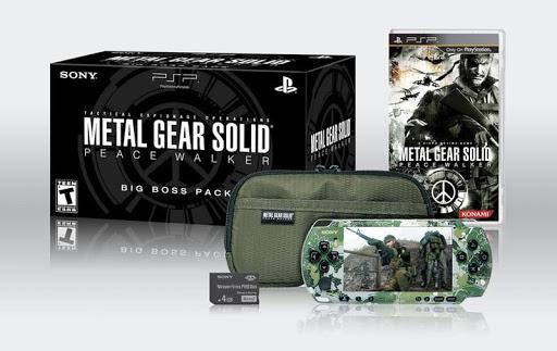 PSP 3000 Limited Edition Metal Gear Big Boss Bundle
