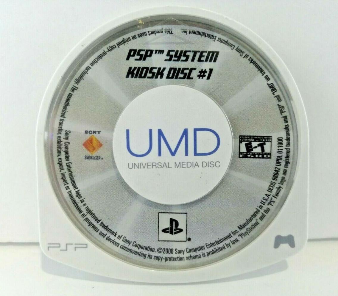 PSP System Kiosk Disc #1