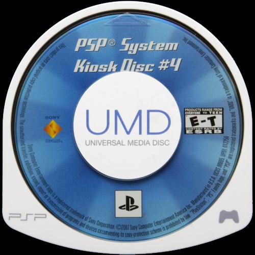 PSP System Kiosk Disc 4