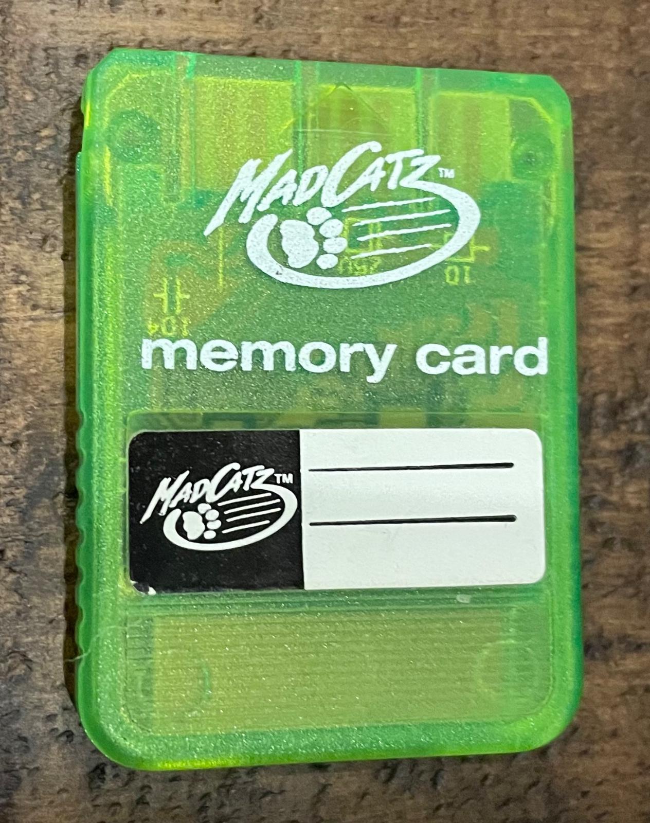 Mad Catz Memory Card [Neon Green]