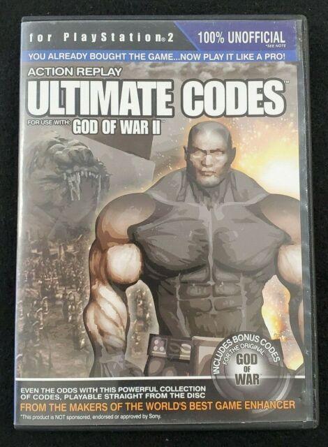 Action Replay Ultimate Codes: God of War II