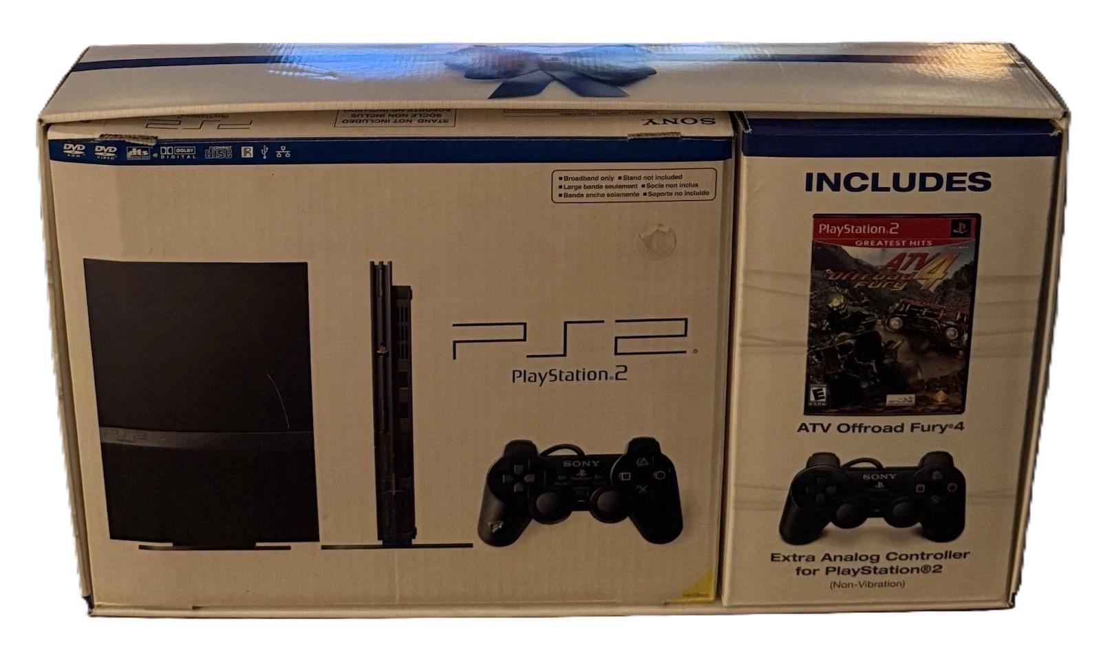 Playstation 2 Slim System [ATV Offroad Fury 4 Bundle]