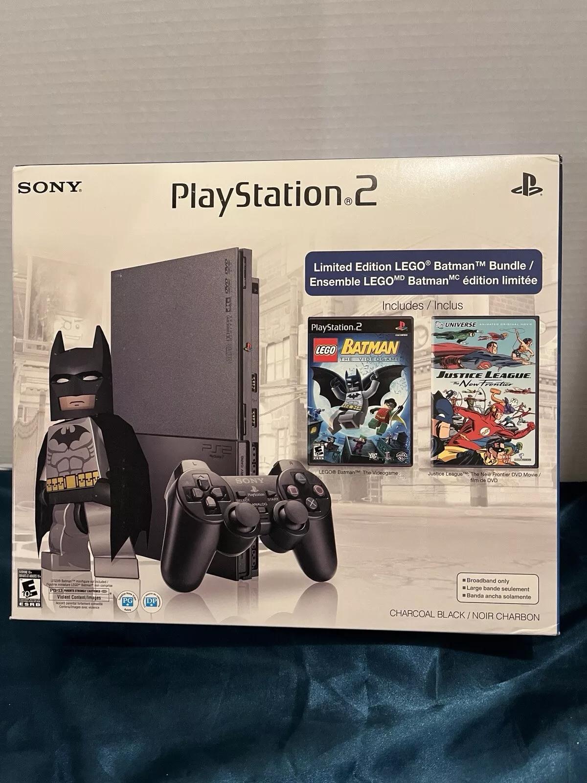 Slim Playstation 2 Bundle [LEGO Batman & Justice League]
